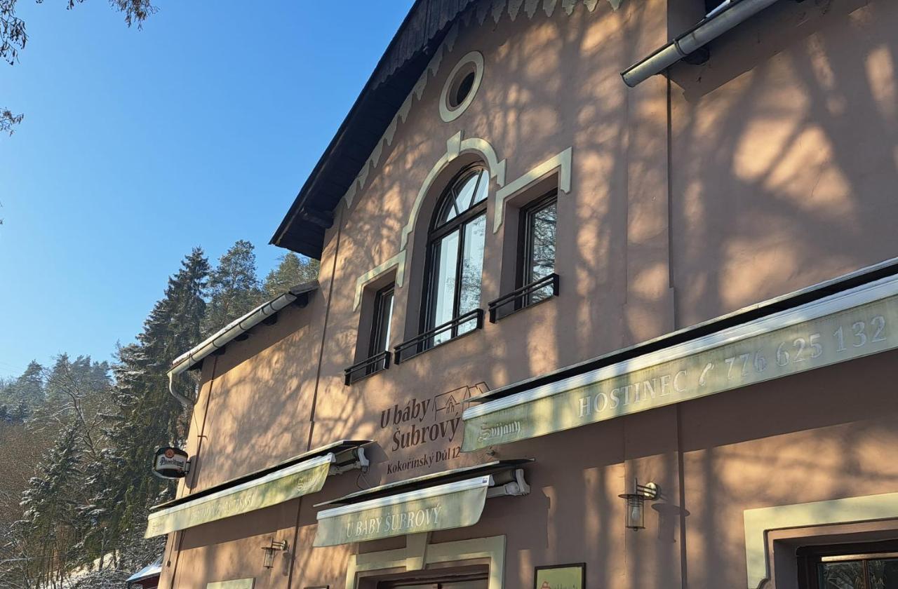 Penzion A Restaurace U Baby Subrovy Kokorin Exterior foto